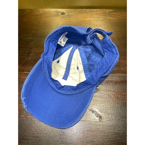 Monsters University MU Baseball Cap Blue Adult Disney Parks Adjustable Strap - Picture 4 of 7